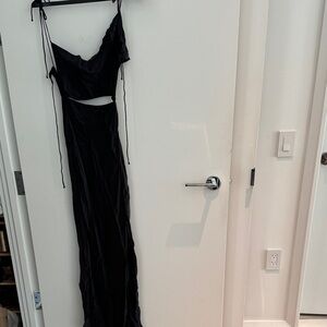 For Love And Lemons Black Backless Dress